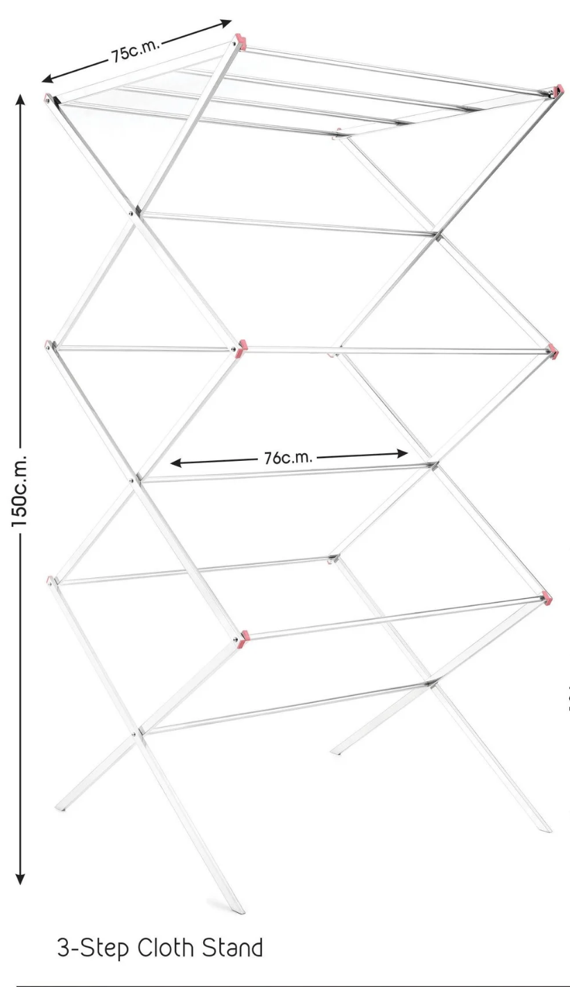 CLOTH STAND 3 STEP